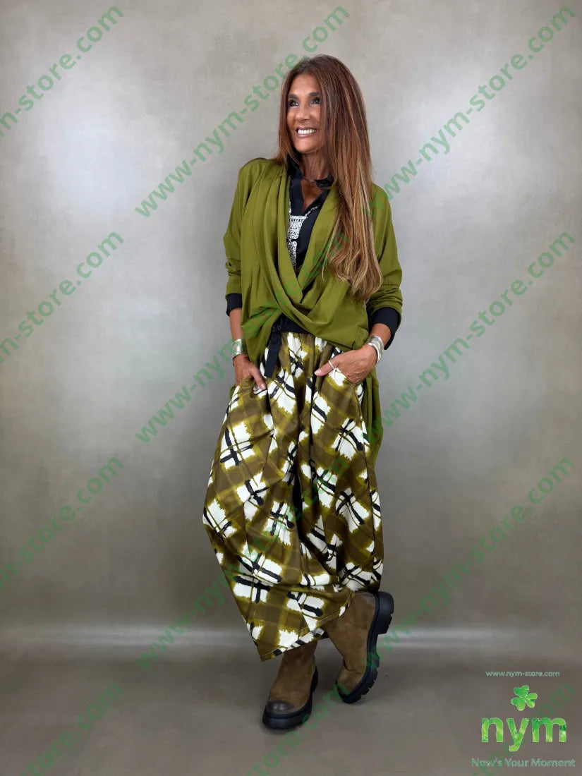 pantalone tessuto lucido stampato 37vi35co28pl - PANTALONE
