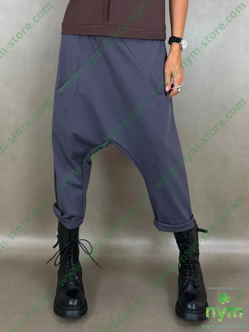 pantalone tessuto pm harem 52co40pl8ea - U / ANTRACITE / AI26 - PANTALONE
