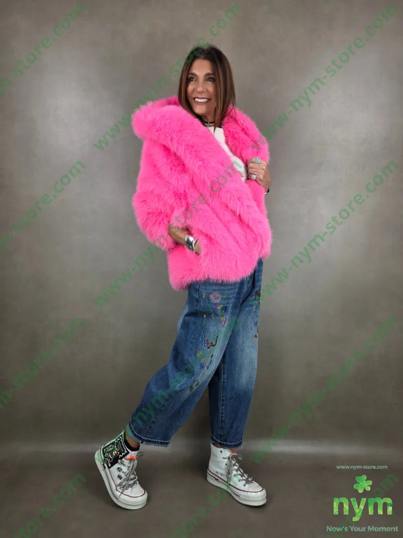 pelliccia cappuccio 100vi CAPOSPALLA