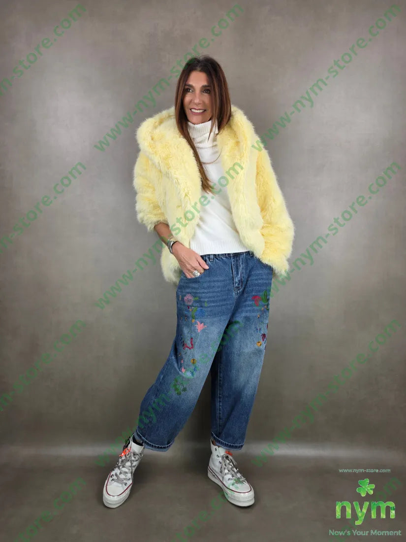 pelliccia cappuccio 100vi CAPOSPALLA