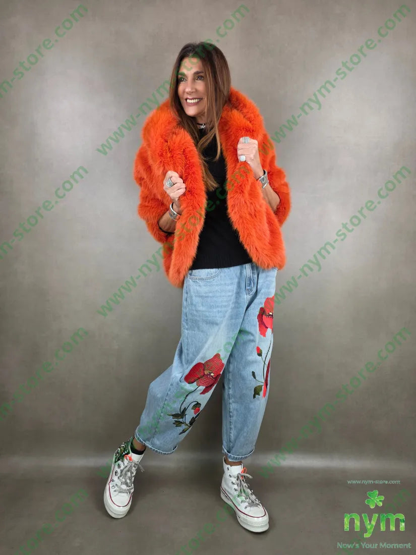 pelliccia cappuccio 100vi CAPOSPALLA