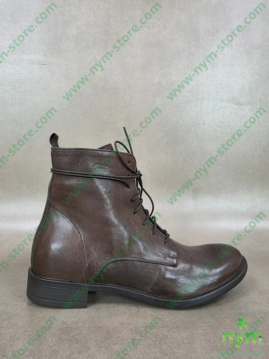 polacchino lacci pelle vera pelle - 36 / MARRONE / AI26 - SCARPE