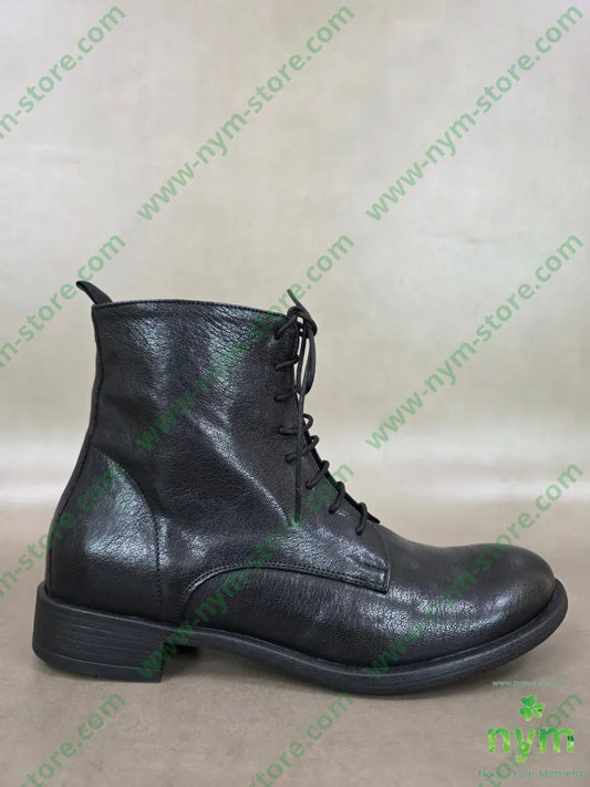 polacchino lacci pelle vera pelle - 36 / NERO / AI26 - SCARPE