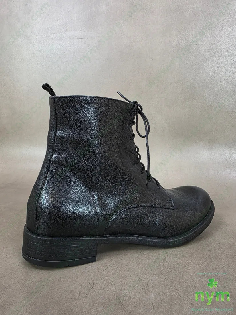 polacchino lacci pelle vera pelle - SCARPE