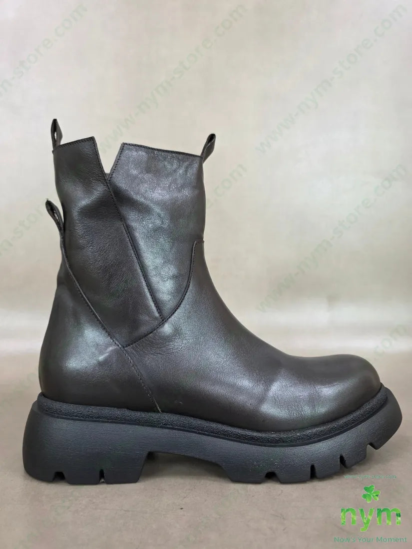 polacchino spacco lato vera pelle - 36 / MARRONE / AI26 - SCARPE