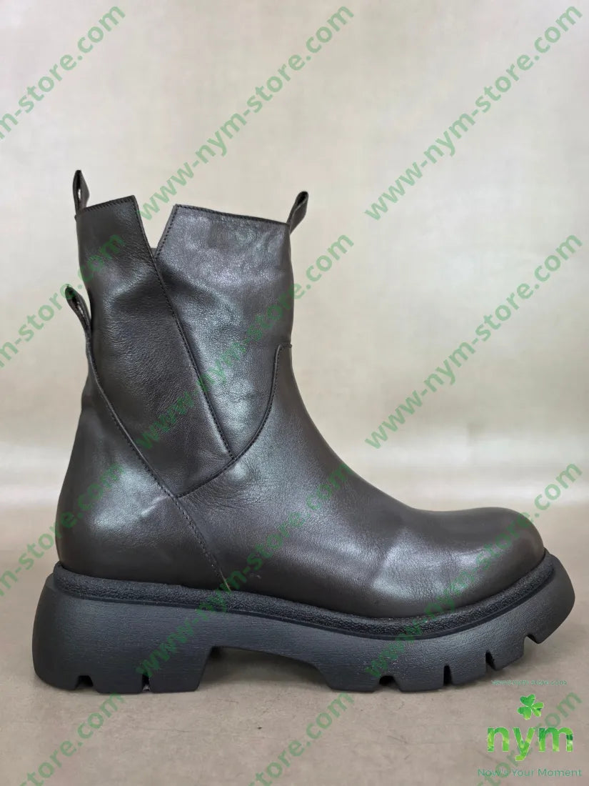 polacchino spacco lato vera pelle - 36 / MARRONE / AI26 - SCARPE