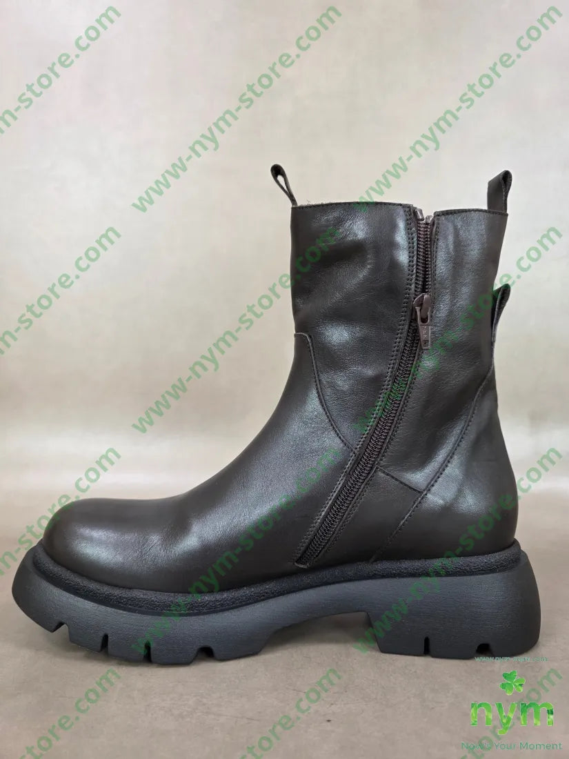 polacchino spacco lato vera pelle - SCARPE