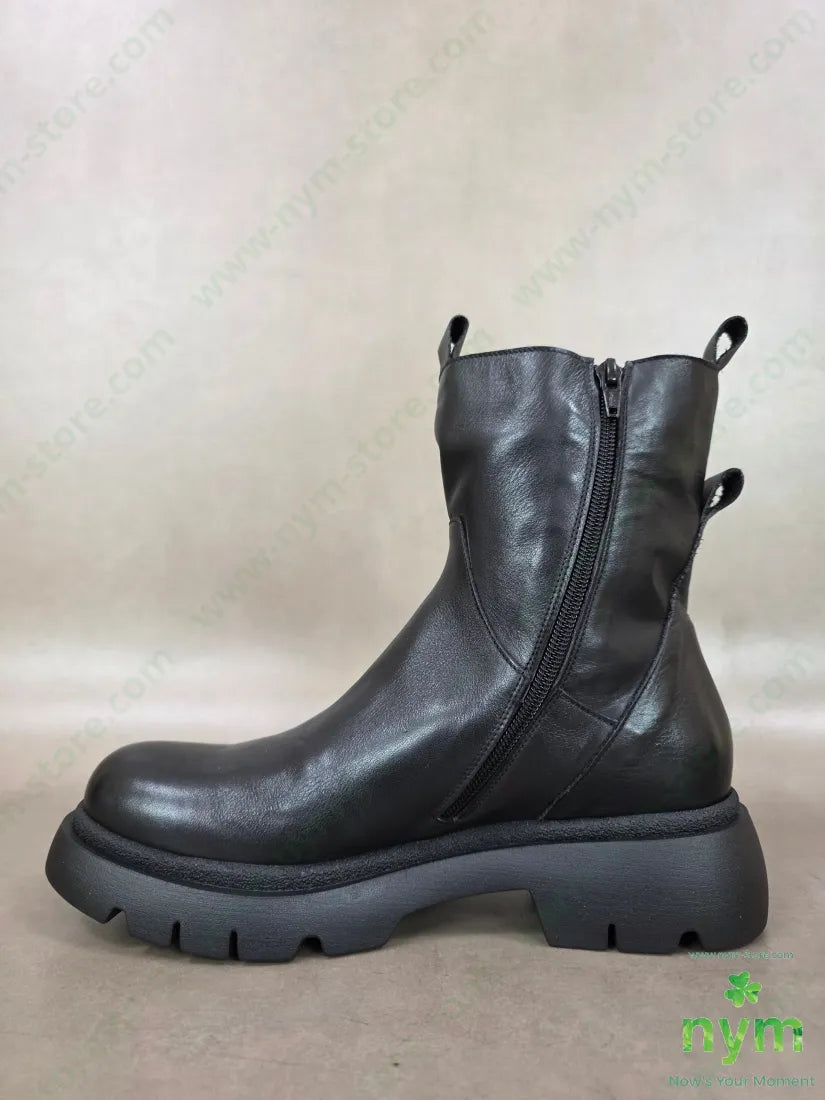 polacchino spacco lato vera pelle - SCARPE