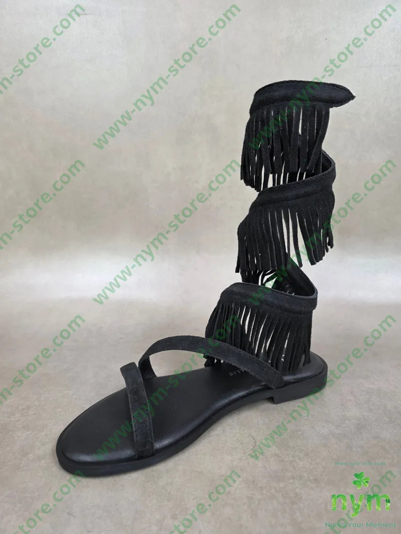 sandalo serpente frangia - SCARPE