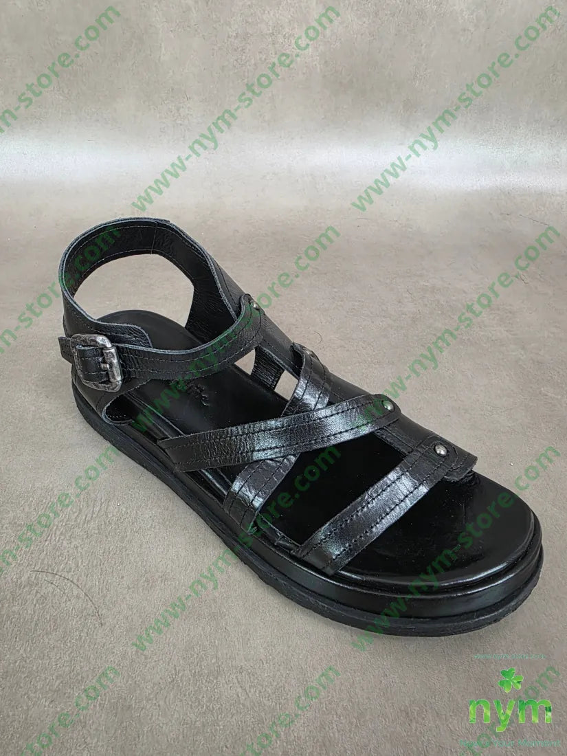 sandalo vera pelle quattro borchie - SCARPE