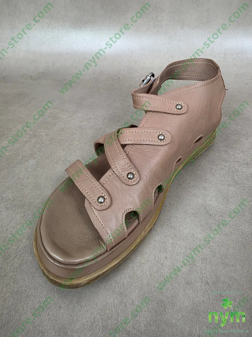 sandalo vera pelle quattro borchie - SCARPE