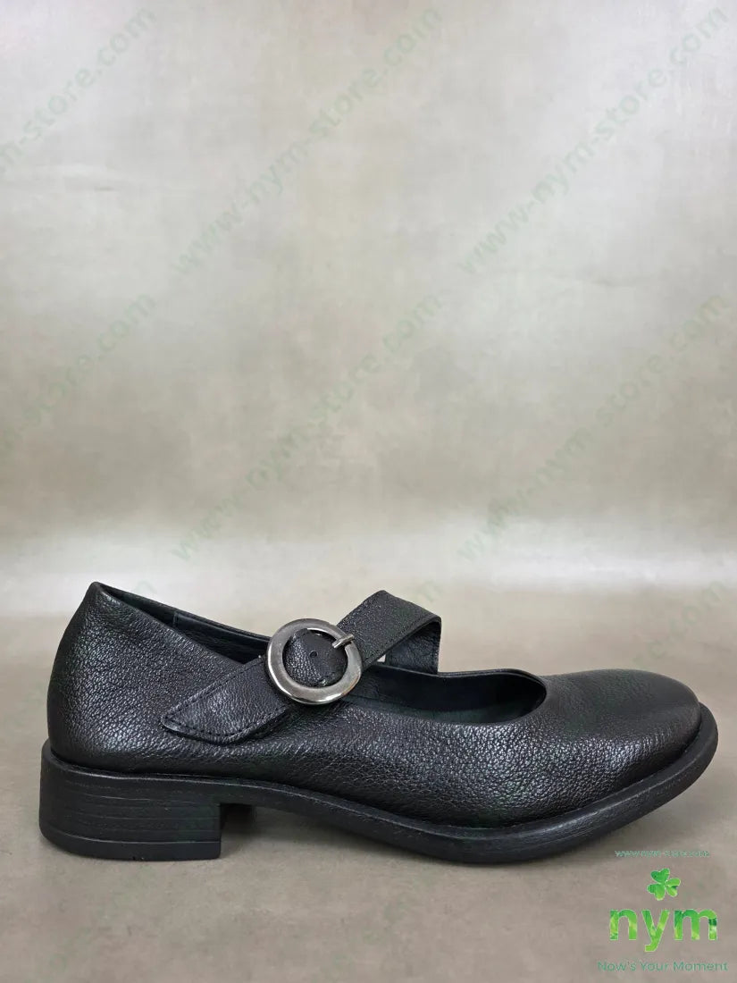 scarpa fibbia tonda 36 / NERO / PE26 SCARPE