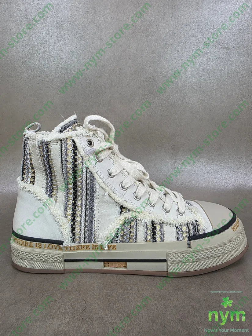 sneaker fettuccia 36 / PANNA / PE26 SCARPE