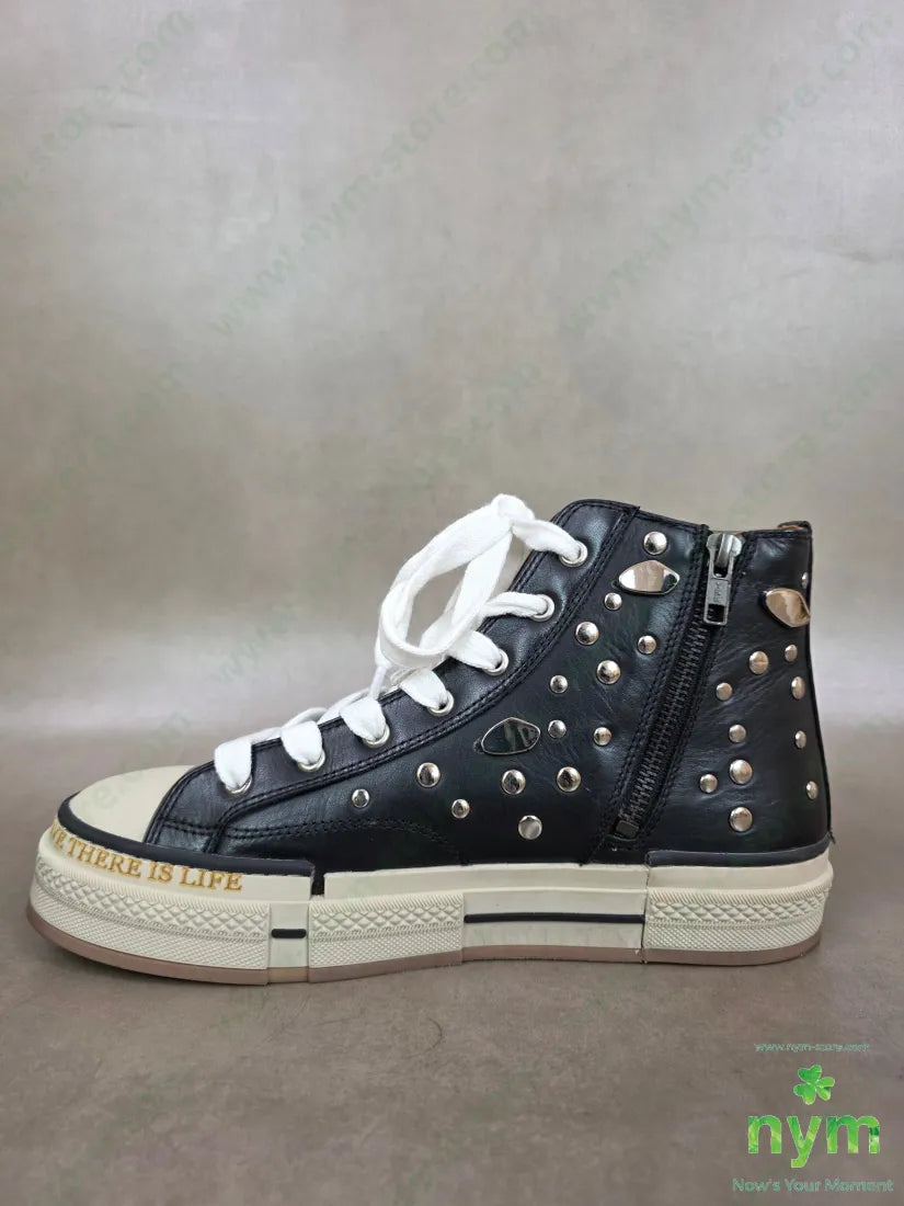 sneaker pelle e borchie SCARPE