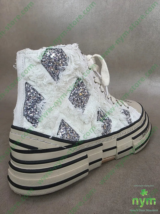sneaker rombi glitter SCARPE
