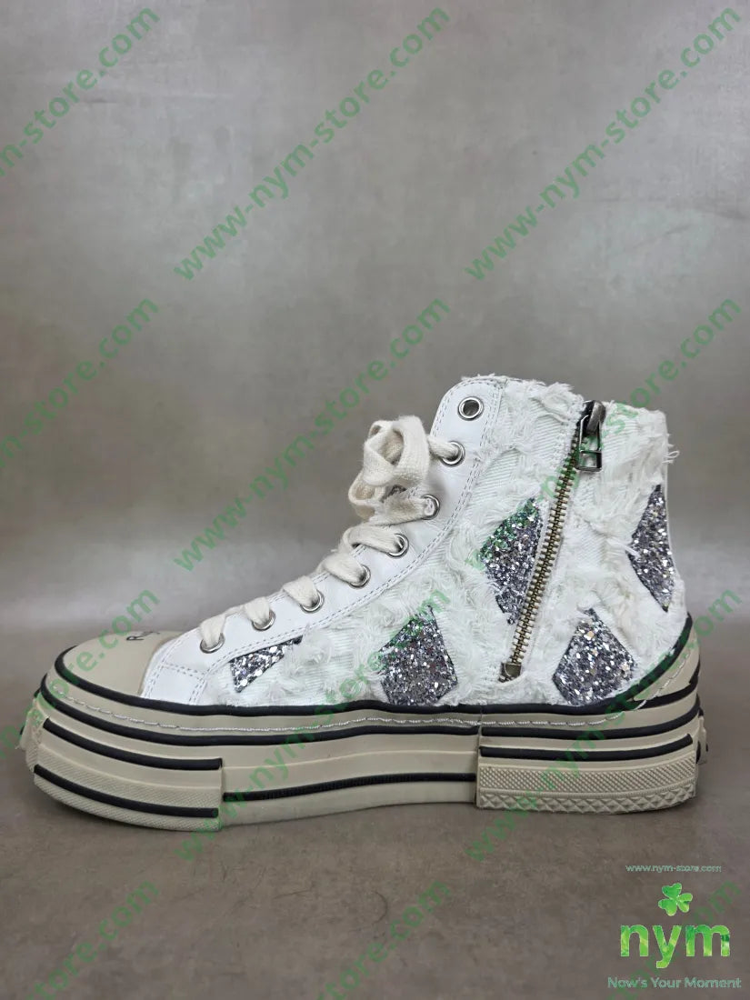sneaker rombi glitter SCARPE