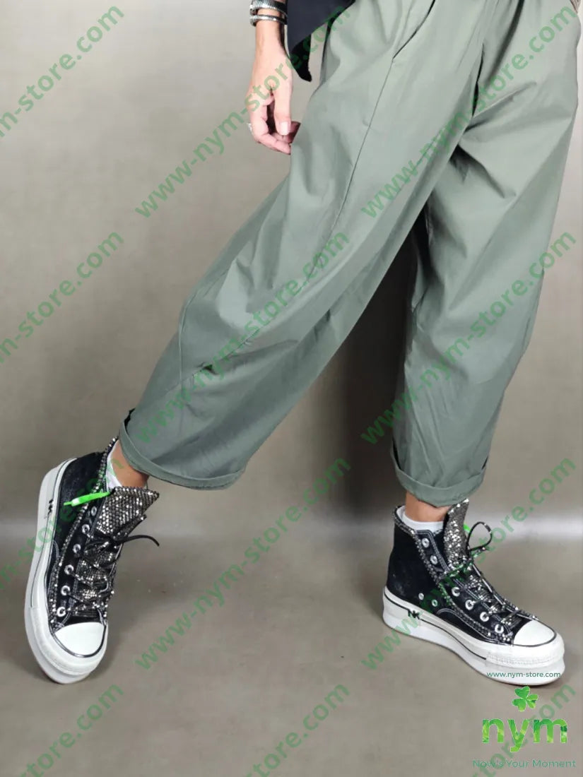 sneaker simple linguetta strass SCARPE