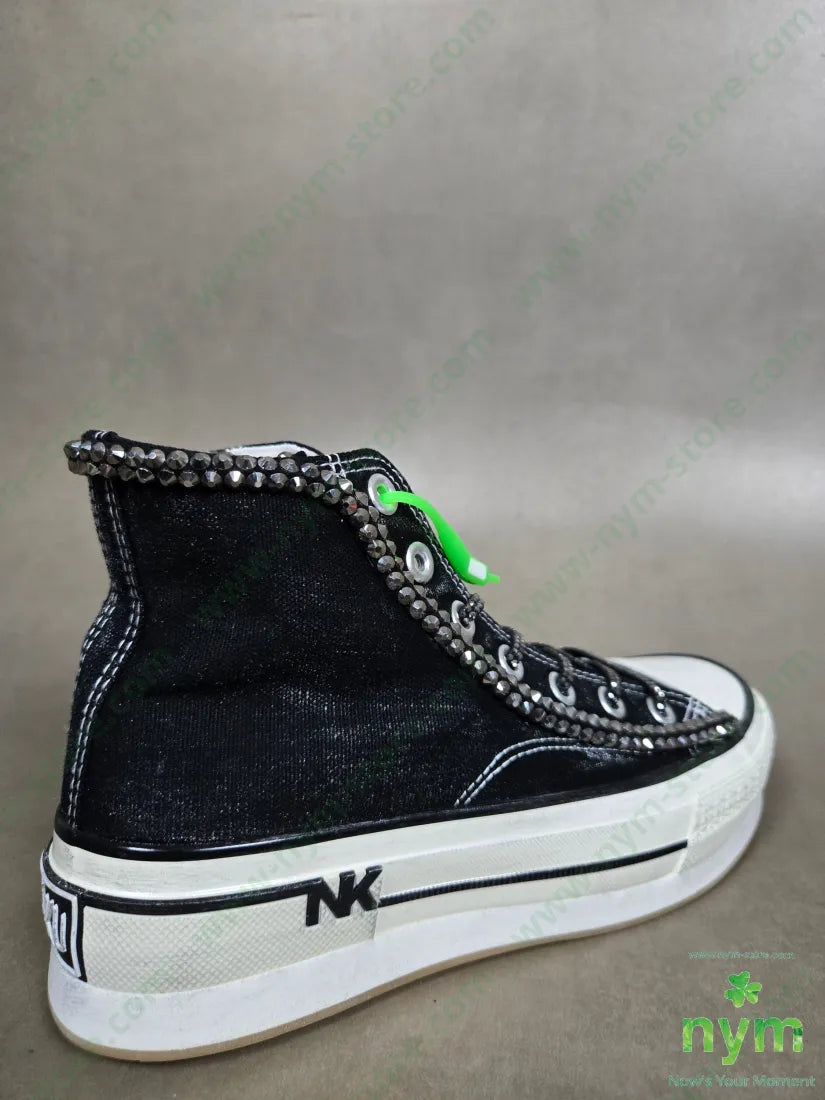 sneaker simple linguetta strass SCARPE