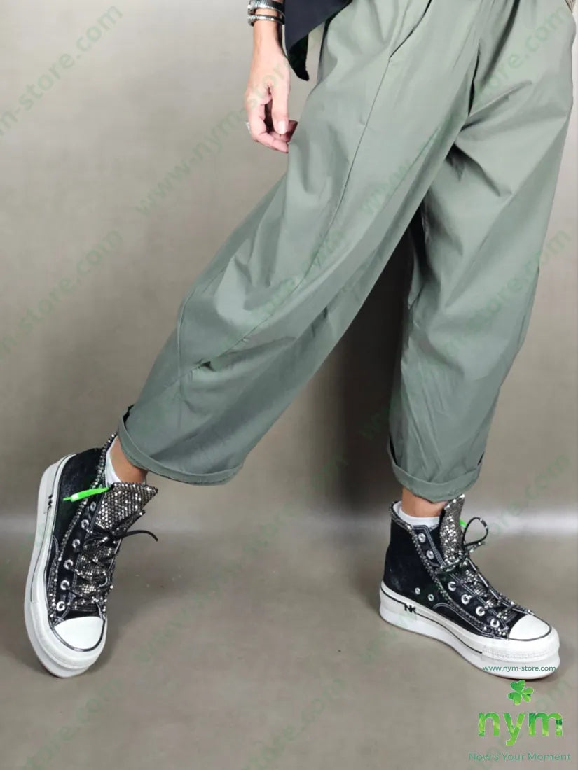 sneaker simple linguetta strass SCARPE