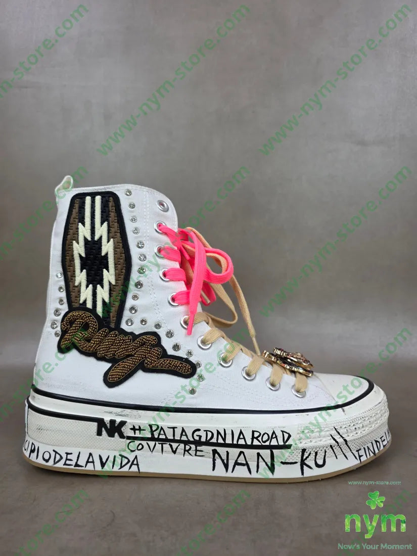 sneakers alta ring 36 / BIANCO / PE26 SCARPE