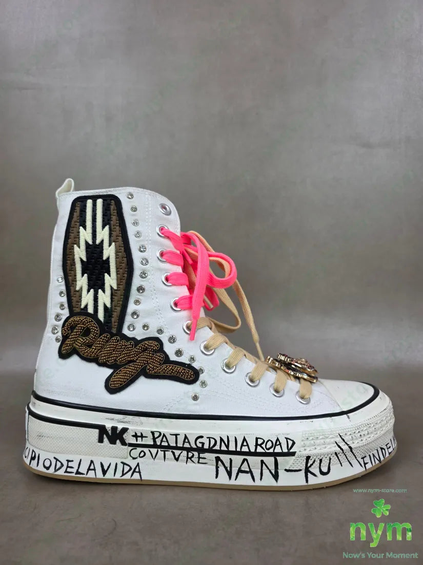 sneakers alta ring 36 / BIANCO / PE26 SCARPE