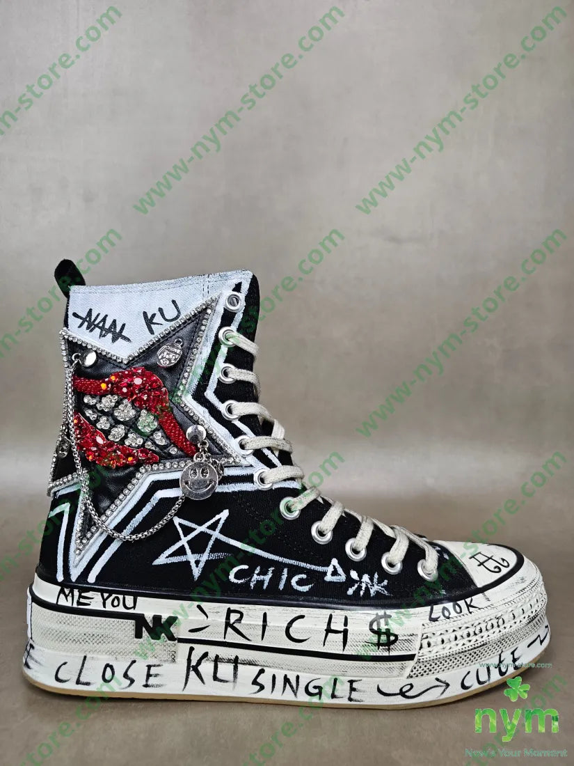 sneakers alta stella SCARPE