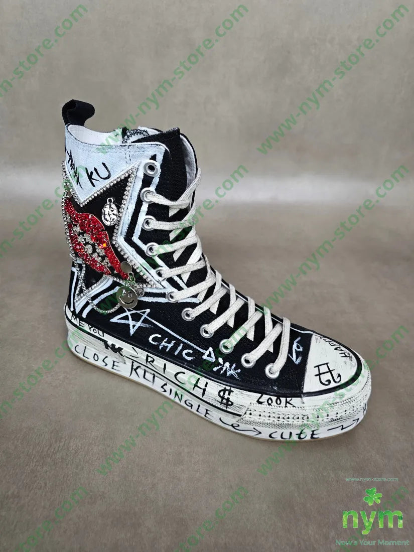 sneakers alta stella SCARPE