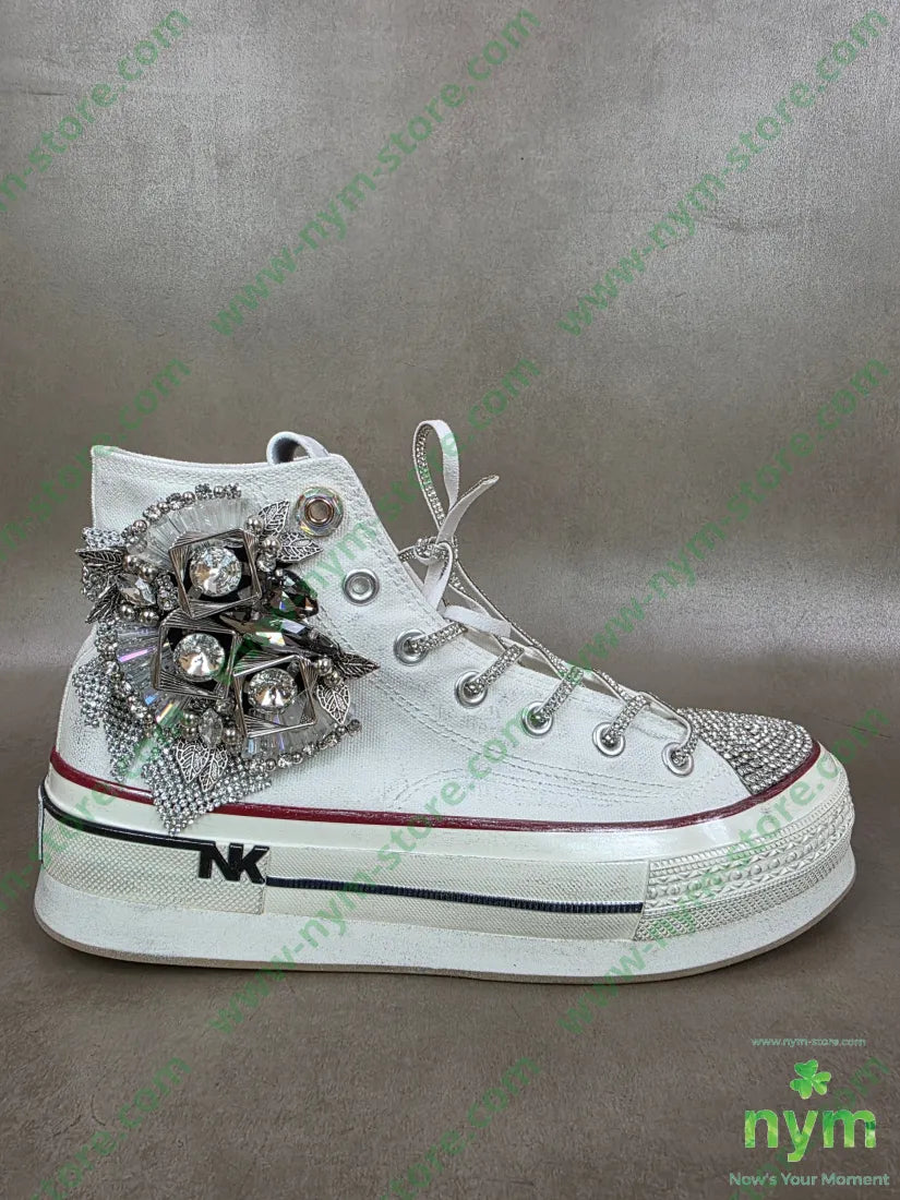 sneakers maglina brillanti 37 / BIANCO / PE26 SCARPE