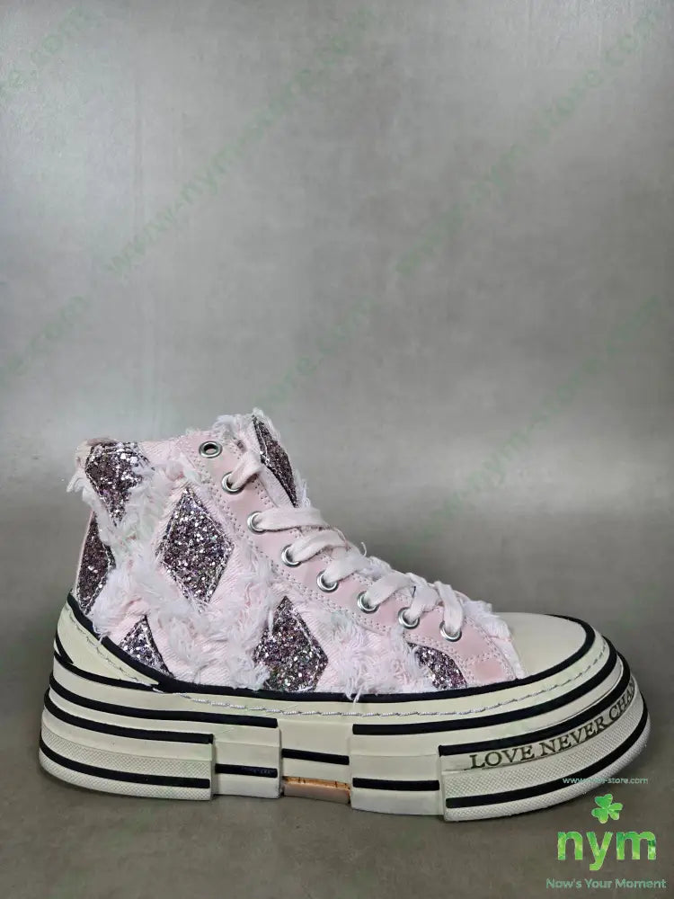 sneakers paillettes rombi 36 / ROSA / CONTINUATIVO SCARPE