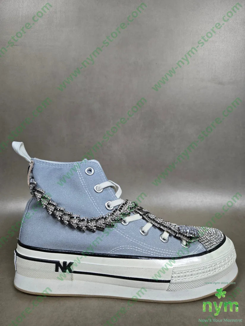 sneakers snake strass 36 / GRIGIO / CONTINUATIVO SCARPE