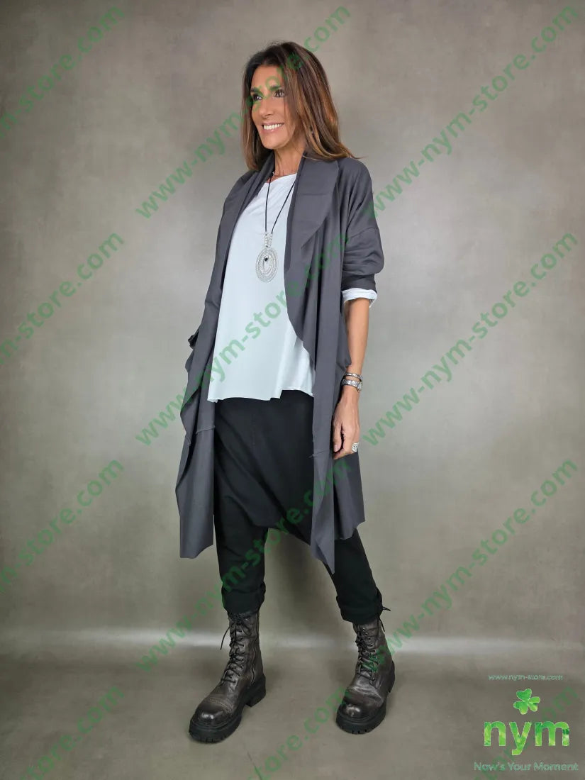 spolverino collo incrociato 100co CAPOSPALLA