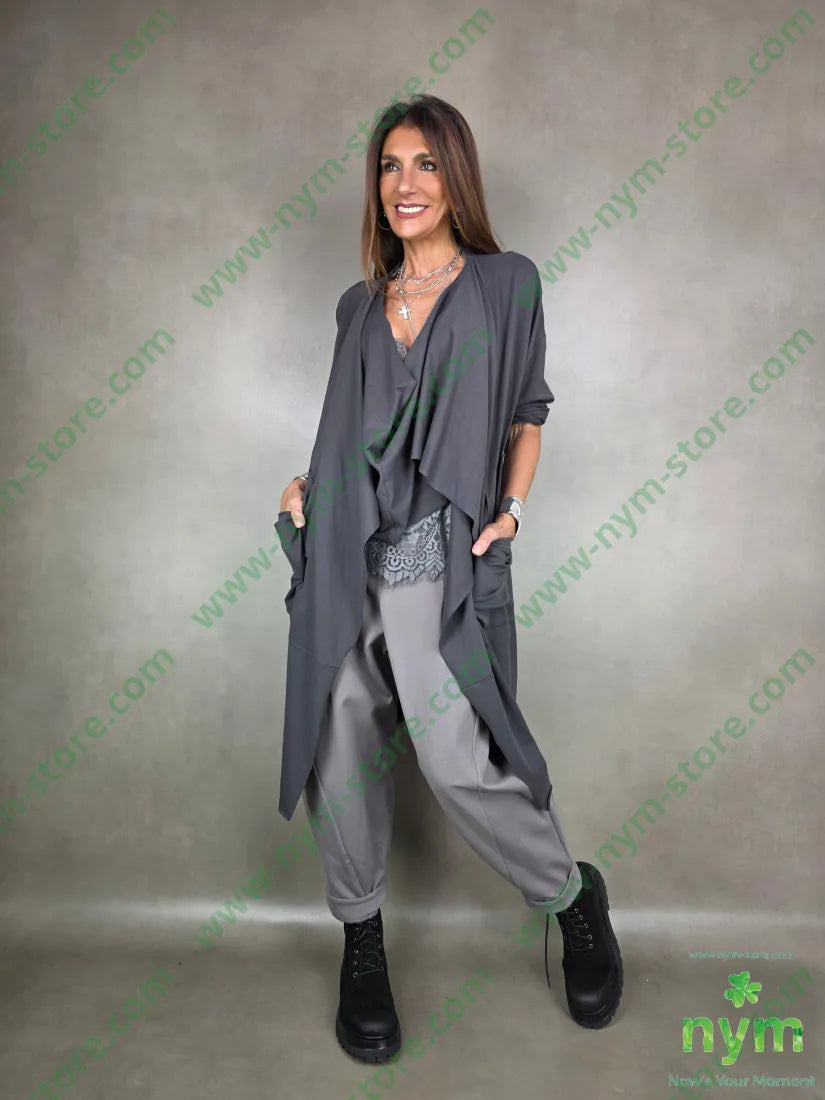 spolverino collo incrociato 100co CAPOSPALLA