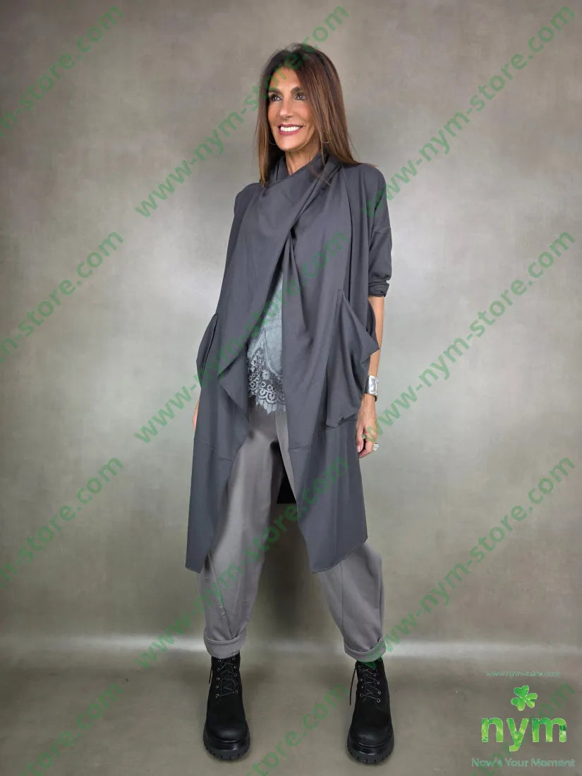 spolverino collo incrociato 100co CAPOSPALLA