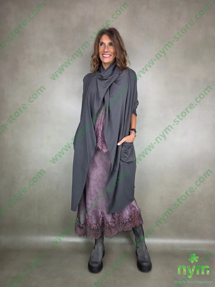 spolverino collo incrociato 100co CAPOSPALLA