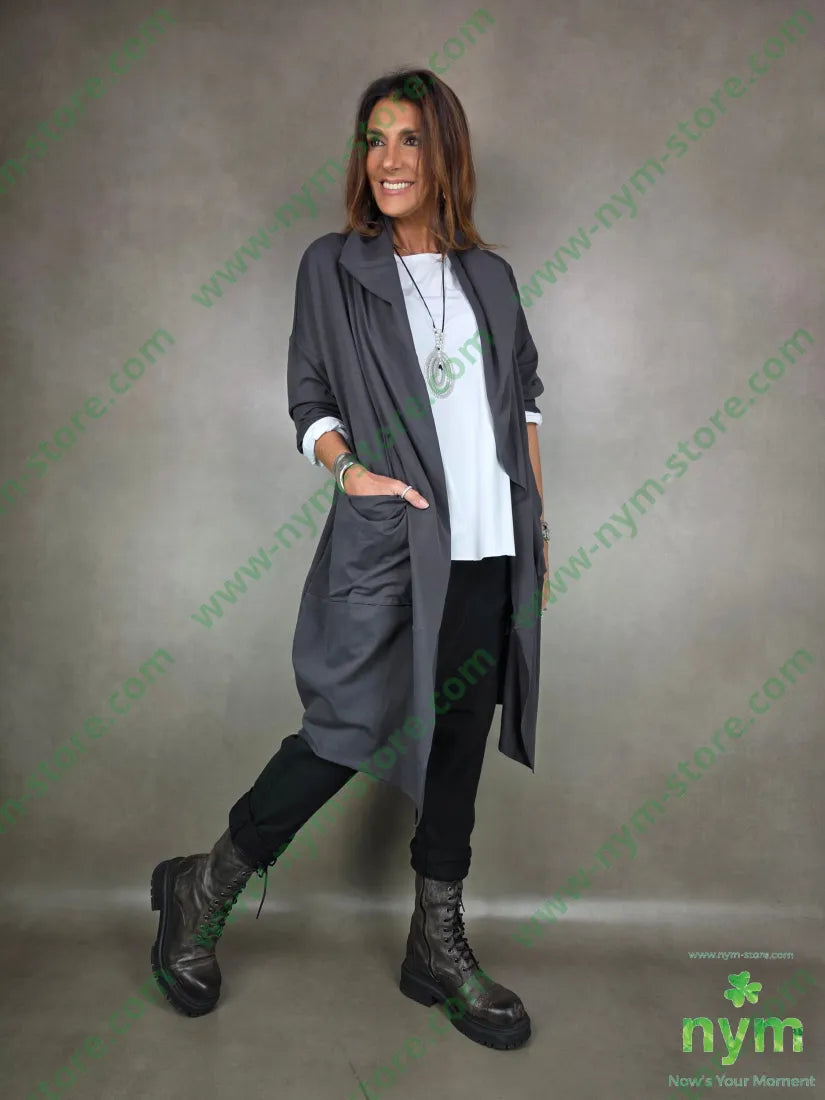 spolverino collo incrociato 100co CAPOSPALLA