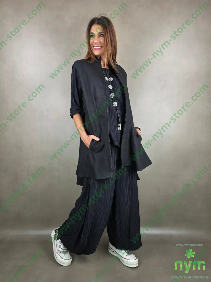 spolverino senza maniche 100co U / NERO / PE26 CAPOSPALLA