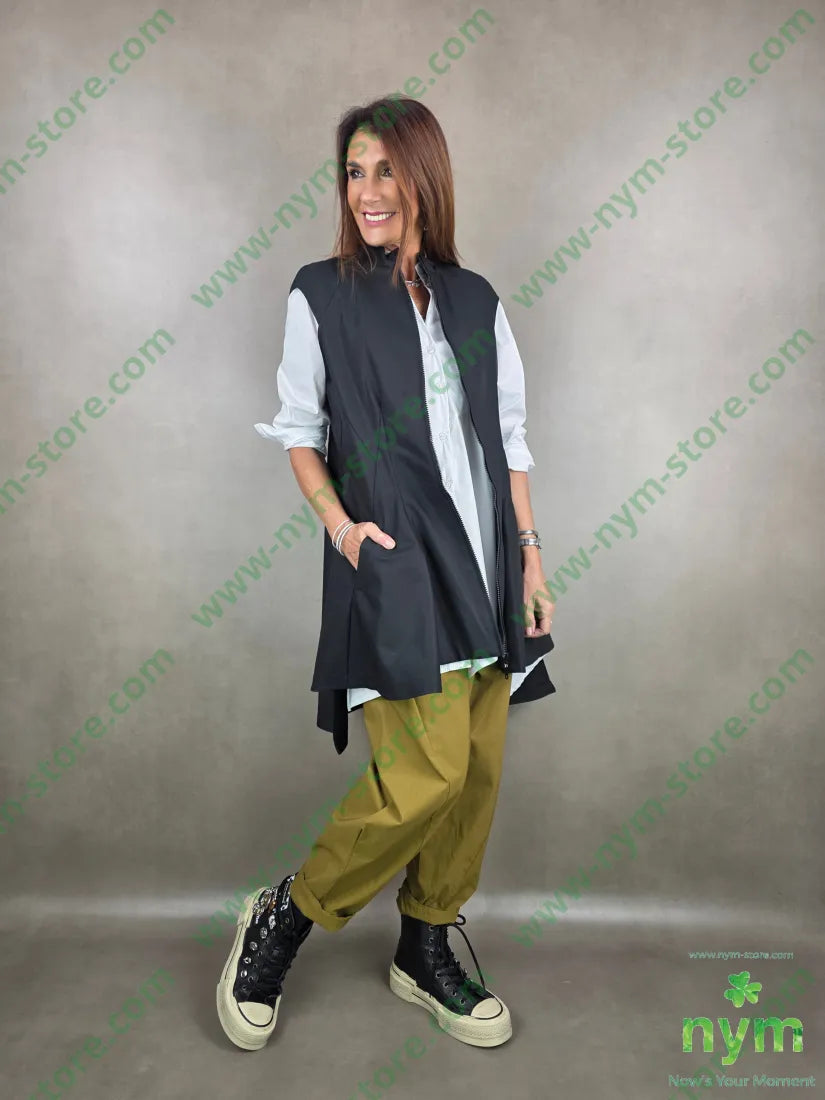 spolverino senza maniche 100co U / NERO / PE26 CAPOSPALLA