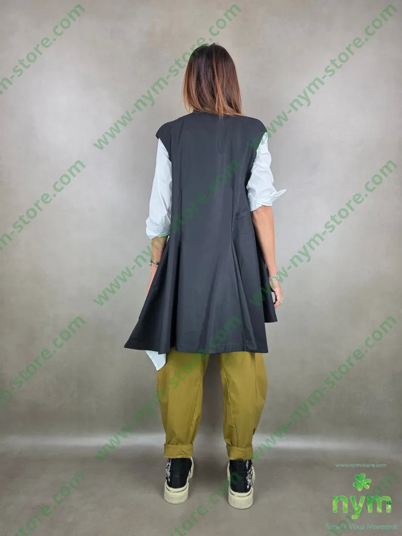 spolverino senza maniche 100co U / NERO / PE26 CAPOSPALLA