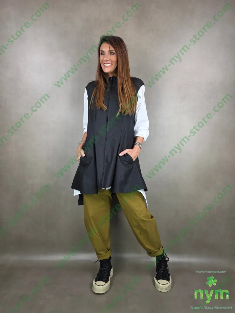 spolverino senza maniche 100co U / NERO / PE26 CAPOSPALLA