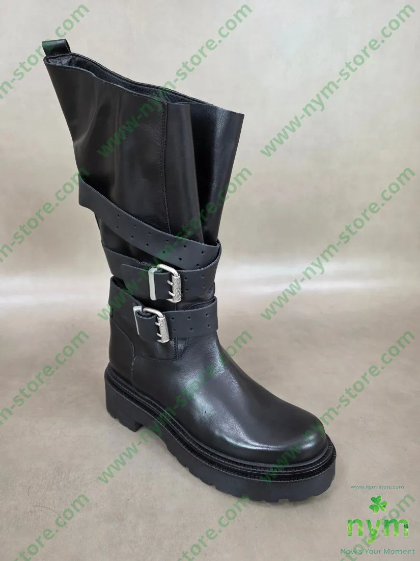 stivale asimmetrico cinturini - SCARPE