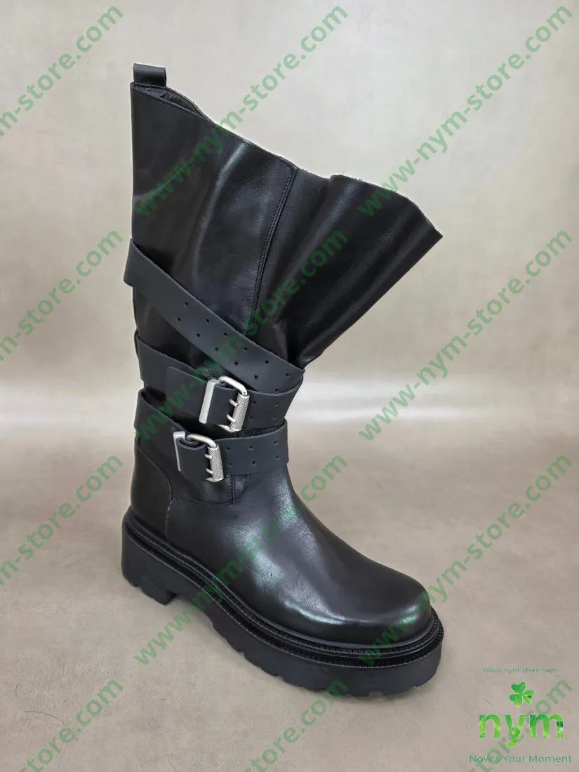 stivale asimmetrico cinturini - SCARPE