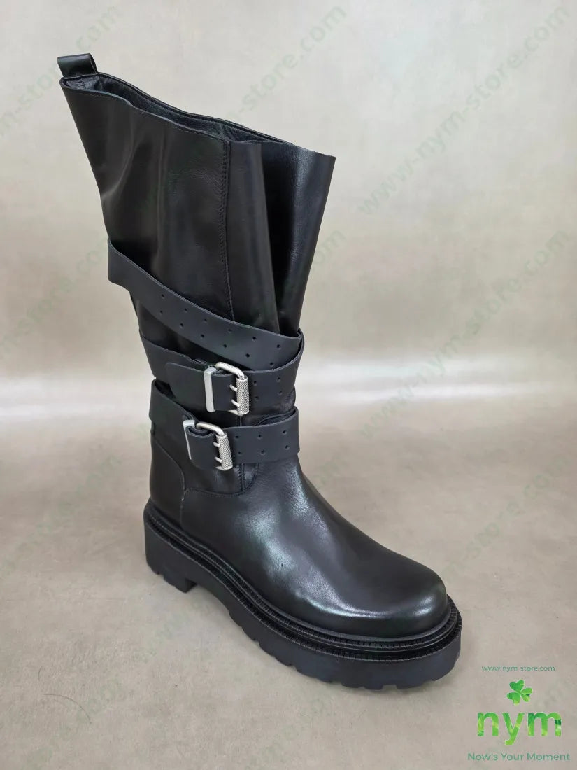 stivale asimmetrico cinturini - SCARPE