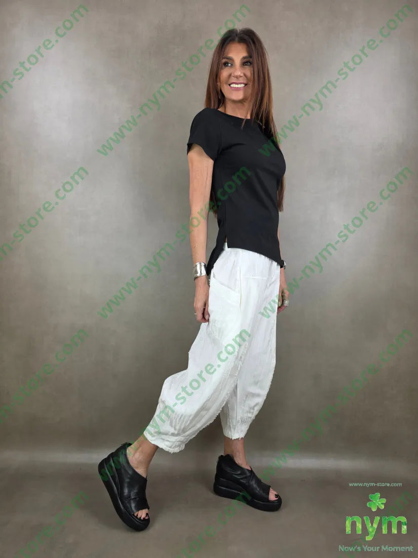 t shirt bielastico taglio inverso 94co6ea - TSHIRT