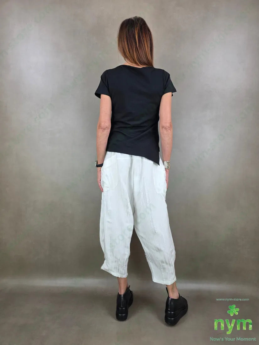 t shirt bielastico taglio inverso 94co6ea - TSHIRT