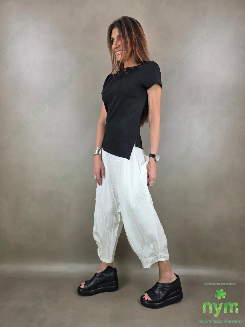 t shirt bielastico taglio inverso 94co6ea - TSHIRT