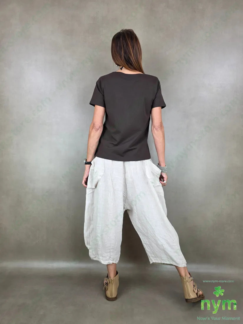 t shirt manica corta finti bot applicati 95co5ea - TSHIRT