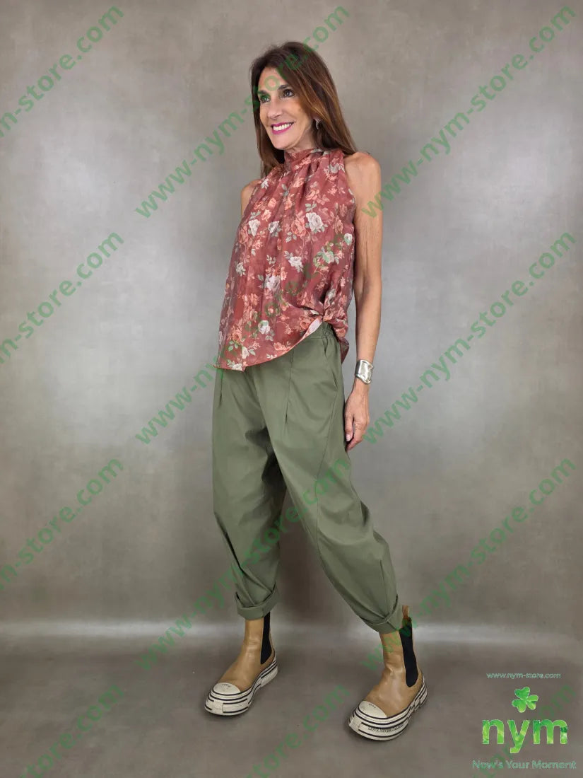 top fiore con fiocco 95vi5ea - TOP