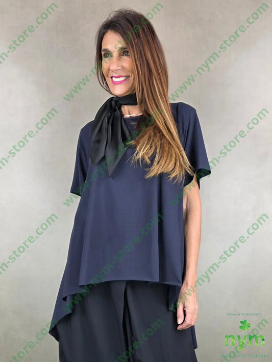 ts manica c. taglio vivo 95co5ea U / BLU / PE26 TSHIRT