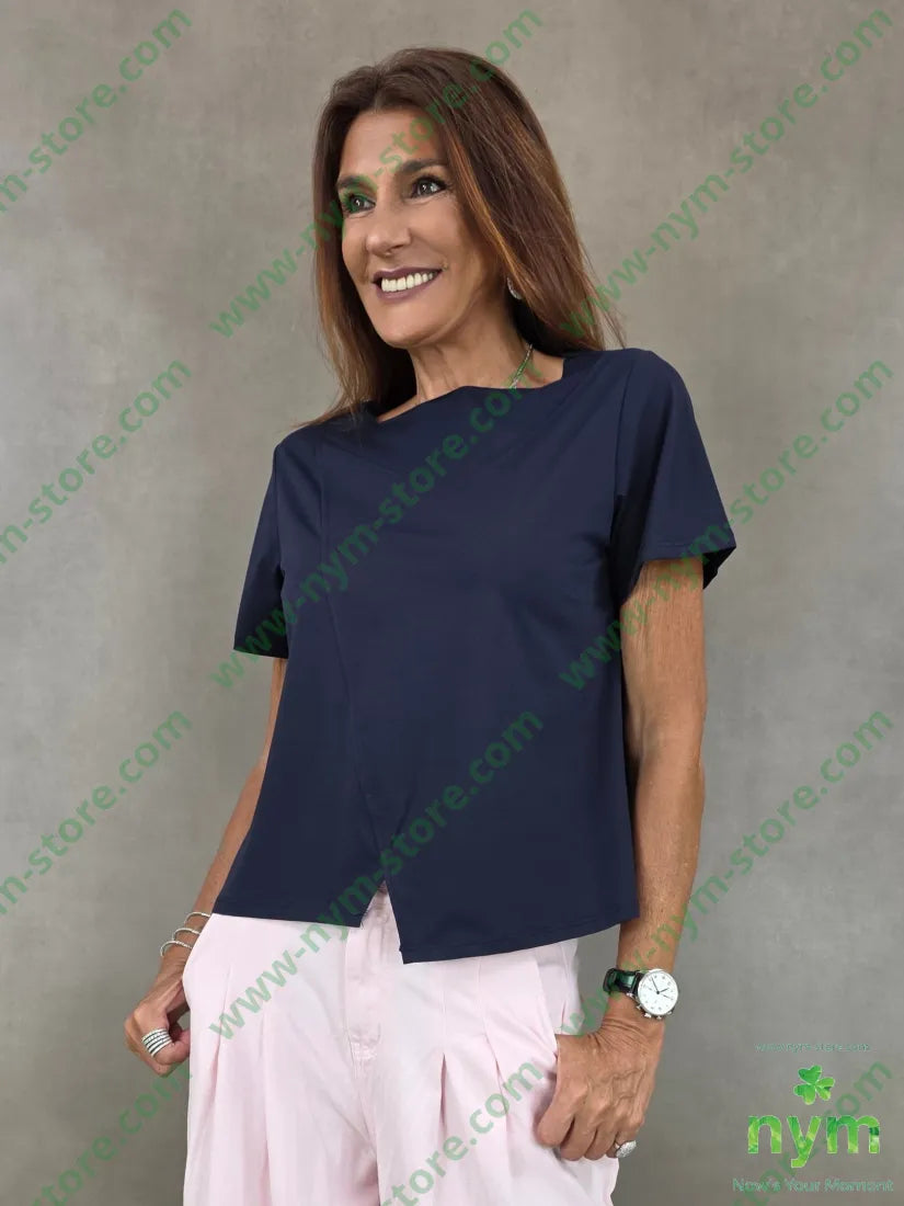 ts mc corta triangolo 95co5ea - U / BLU / PE26 - TSHIRT
