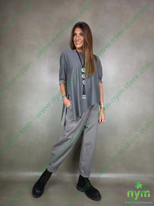 ts microriga asimmetrica 100co TSHIRT